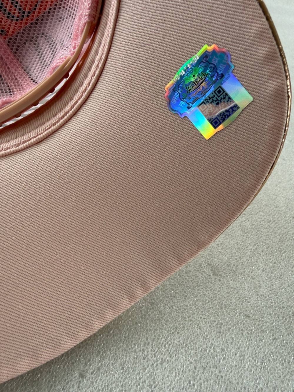Von Dutch Rose Gold Trucker Hat - Picture 4 of 6